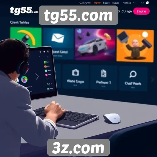 Funcionalidades exclusivas do tg55.com para usuários